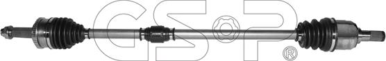 GSP 224249 - Приводний вал autozip.com.ua