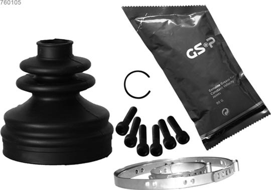 GSP 760105 - Пильник, приводний вал autozip.com.ua