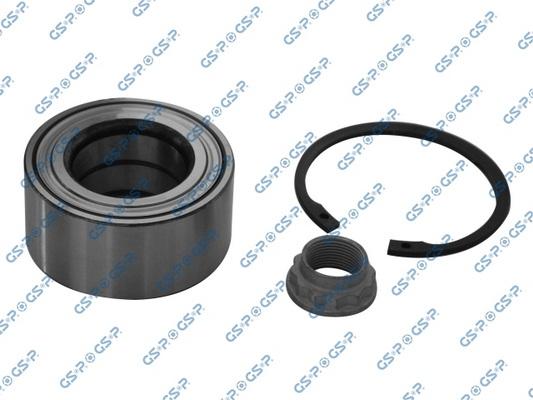 GSP GK0757 - Комплект підшипника маточини колеса autozip.com.ua