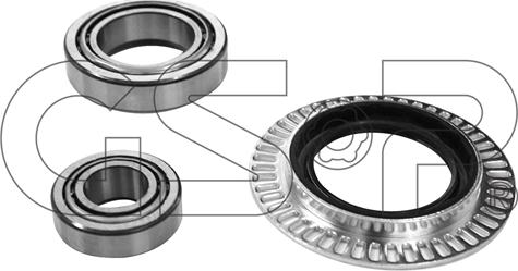 GSP GK3565 - Комплект підшипника маточини колеса autozip.com.ua