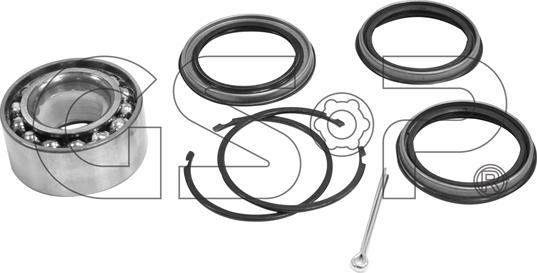 GKN 26619 - Комплект підшипника маточини колеса autozip.com.ua