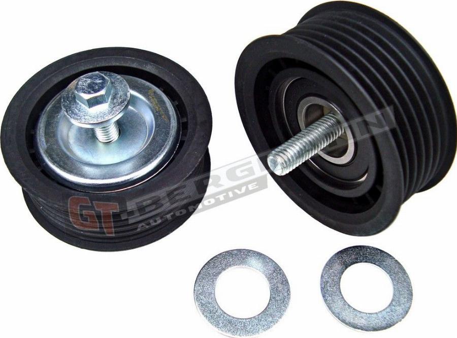 GT-BERGMANN GT51-011 - Паразитний / провідний ролик, поліклиновий ремінь autozip.com.ua