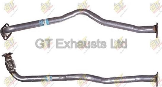 GT Exhausts G301087 - Труба вихлопного газу autozip.com.ua