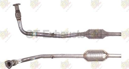 GT Exhausts G380055 - Каталізатор autozip.com.ua