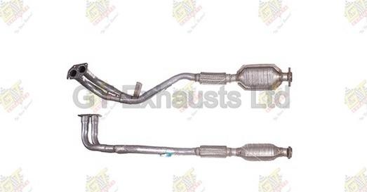 GT Exhausts G380014 - Каталізатор autozip.com.ua