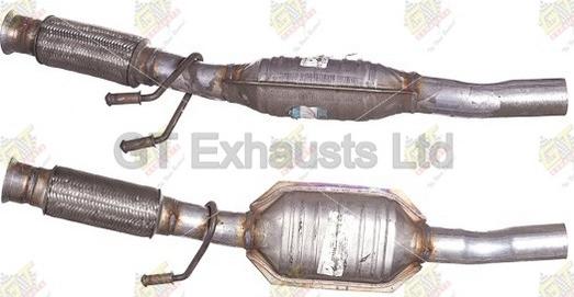 GT Exhausts G380264 - Каталізатор autozip.com.ua