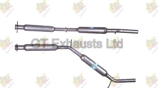 GT Exhausts GAN583 - Глушник вихлопних газів кінцевий autozip.com.ua