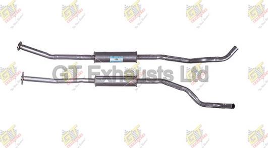 GT Exhausts GDN624 - Середній глушник вихлопних газів autozip.com.ua