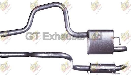 GT Exhausts GFE982 - Глушник вихлопних газів кінцевий autozip.com.ua