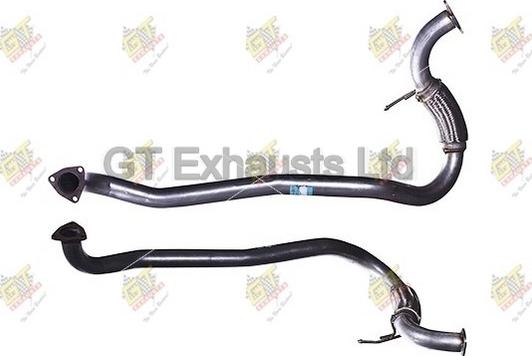 GT Exhausts GFE536 - Труба вихлопного газу autozip.com.ua