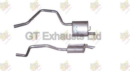 GT Exhausts GFE632 - Глушник вихлопних газів кінцевий autozip.com.ua