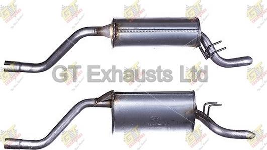 GT Exhausts GFT782 - Глушник вихлопних газів кінцевий autozip.com.ua