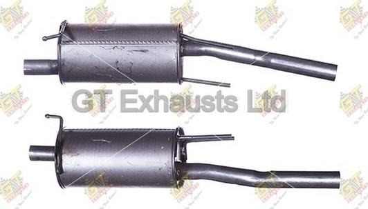 GT Exhausts GGM430 - Глушник вихлопних газів кінцевий autozip.com.ua