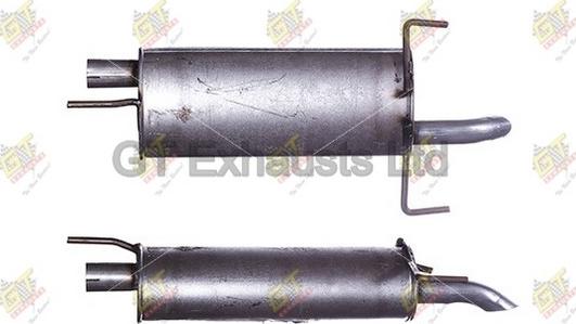 GT Exhausts GGM264 - Глушник вихлопних газів кінцевий autozip.com.ua