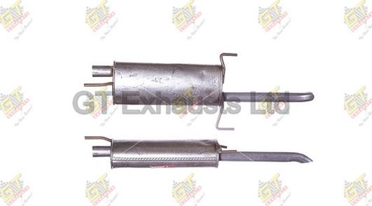 GT Exhausts GGM266 - Глушник вихлопних газів кінцевий autozip.com.ua