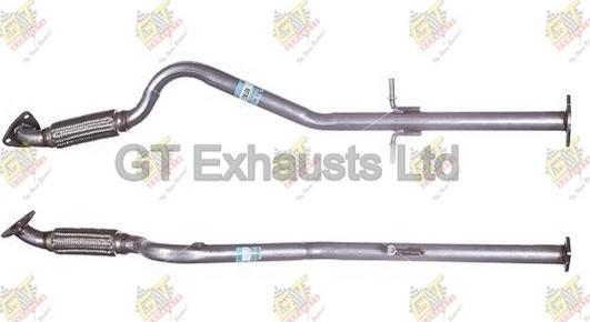 GT Exhausts GGM706 - Труба вихлопного газу autozip.com.ua