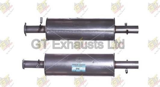 GT Exhausts GLR153 - Середній глушник вихлопних газів autozip.com.ua