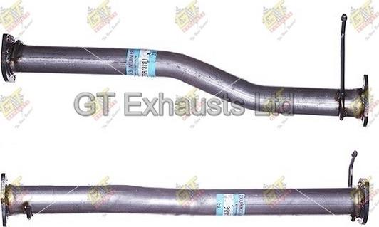 GT Exhausts GLR181 - Середній глушник вихлопних газів autozip.com.ua