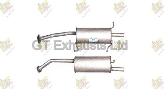 GT Exhausts GMA148 - Глушник вихлопних газів кінцевий autozip.com.ua