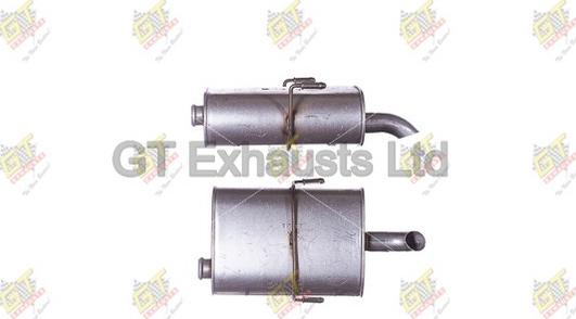 GT Exhausts GPG525 - Глушник вихлопних газів кінцевий autozip.com.ua