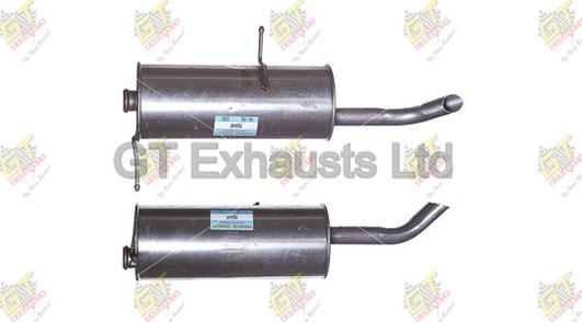 GT Exhausts GPG648 - Глушник вихлопних газів кінцевий autozip.com.ua