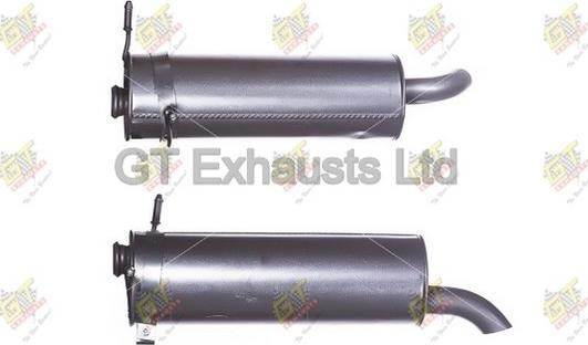 GT Exhausts GPG664 - Глушник вихлопних газів кінцевий autozip.com.ua