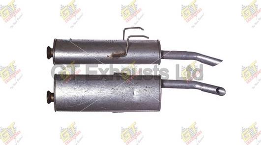 GT Exhausts GPG185 - Глушник вихлопних газів кінцевий autozip.com.ua