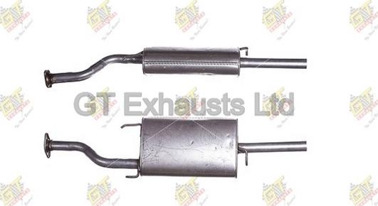 GT Exhausts GRR178 - Глушник вихлопних газів кінцевий autozip.com.ua