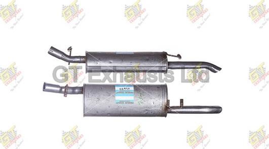 GT Exhausts GVL470 - Глушник вихлопних газів кінцевий autozip.com.ua