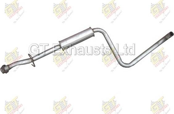 GT Exhausts GVO228 - Середній глушник вихлопних газів autozip.com.ua