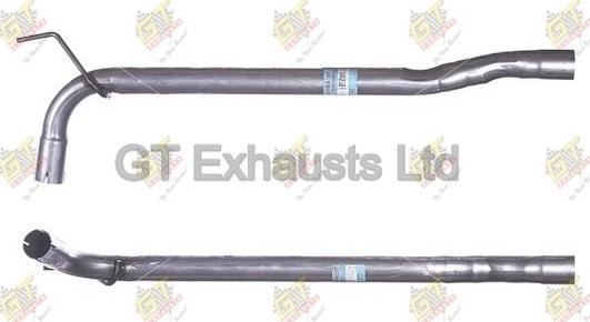 GT Exhausts GVW578 - Середній глушник вихлопних газів autozip.com.ua