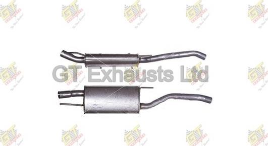 GT Exhausts GVW347 - Глушник вихлопних газів кінцевий autozip.com.ua