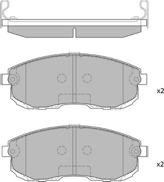 Valeo 606420 - Гальмівні колодки, дискові гальма autozip.com.ua