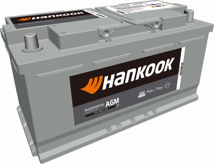 Hankook AGM 59520 - Стартерна акумуляторна батарея, АКБ autozip.com.ua