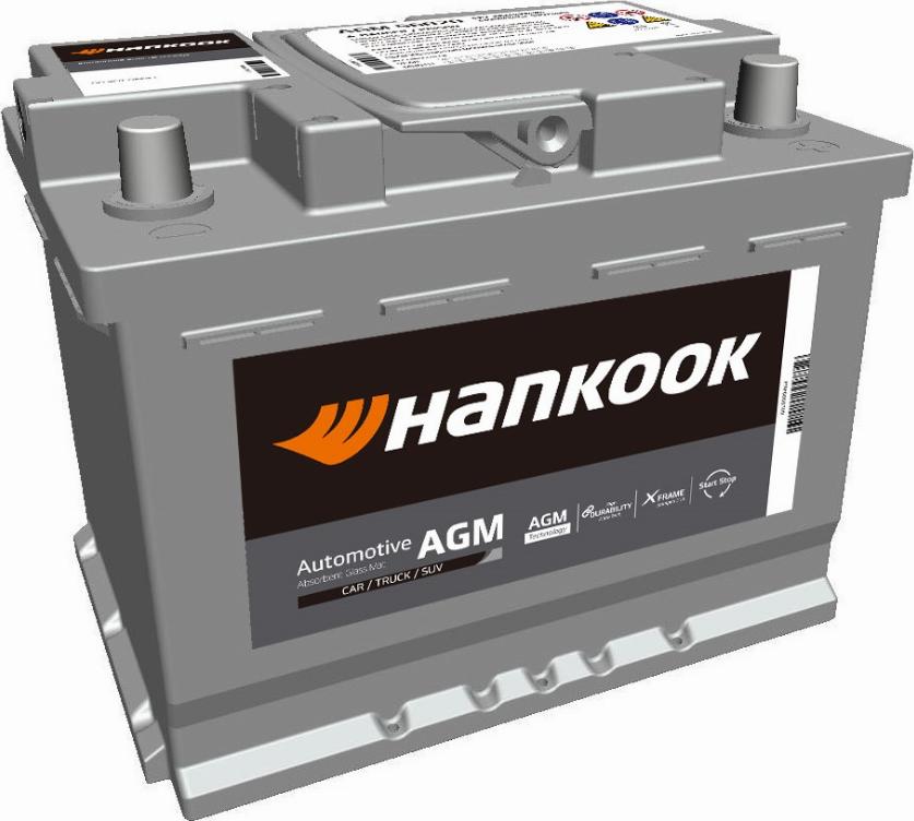 Hankook AGM 56020 - Стартерна акумуляторна батарея, АКБ autozip.com.ua