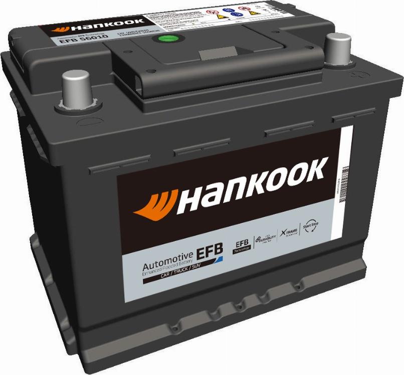 Hankook EFB 56030 - Стартерна акумуляторна батарея, АКБ autozip.com.ua
