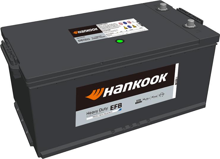 Hankook EFB72512 - Стартерна акумуляторна батарея, АКБ autozip.com.ua