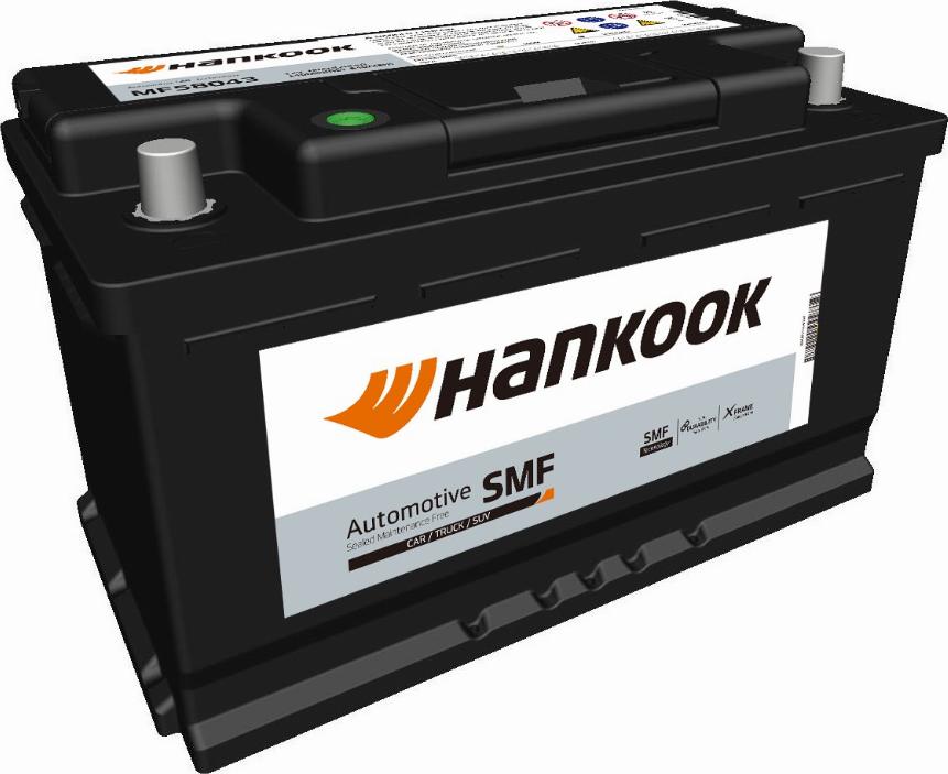 Hankook MF58043 - Стартерна акумуляторна батарея, АКБ autozip.com.ua