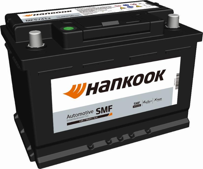 Hankook MF57413 - Стартерна акумуляторна батарея, АКБ autozip.com.ua