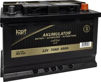 Hart 564 510 - Стартерна акумуляторна батарея, АКБ autozip.com.ua