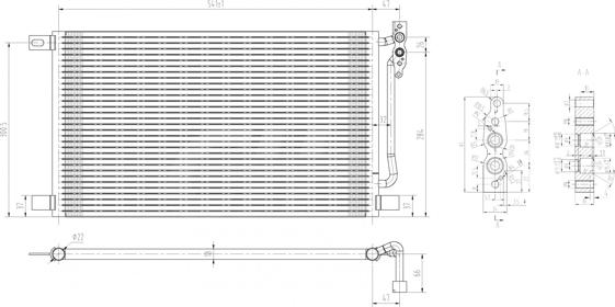 Hart 606 056 - Конденсатор, кондиціонер autozip.com.ua