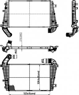 Hart 612 488 - Интеркулер autozip.com.ua