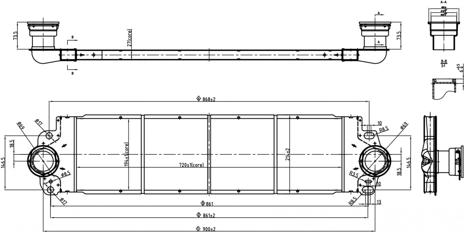 Hart 612 581 - Интеркулер autozip.com.ua