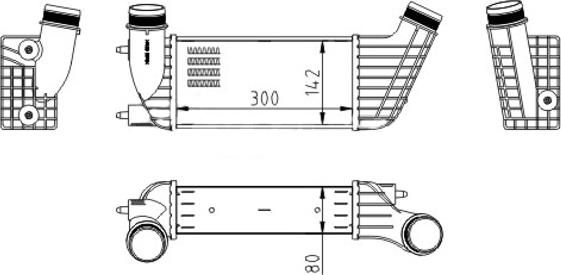 Hart 612 522 - Інтеркулер autozip.com.ua