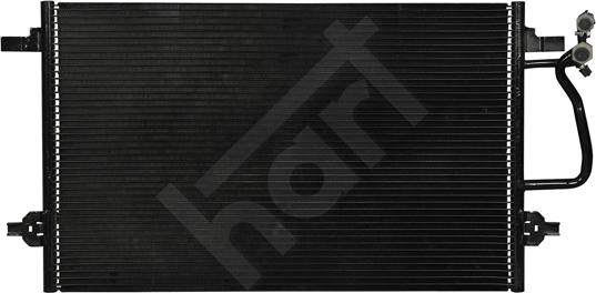 Hart 612 124 - Конденсатор, кондиціонер autozip.com.ua