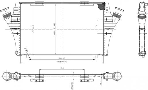 Hart 620 785 - Интеркулер autozip.com.ua