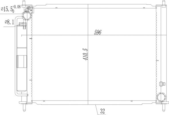 Hart 627 727 - Модуль охолодження autozip.com.ua