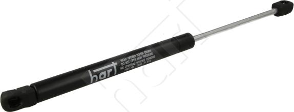 Hart 803 506 - Газова пружина, кришка багажник autozip.com.ua