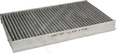 Hart 347 116 - Фільтр, повітря у внутрішній простір autozip.com.ua