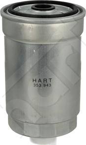 Hart 353 943 - Паливний фільтр autozip.com.ua